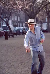 playing Boules in Cleaver Square.