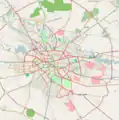 OpenStreetMap rendering of Bucharest city center, 2008-05-10