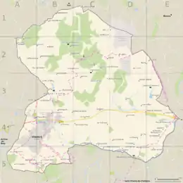 Plan du bourg de Chéméré