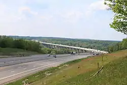 Ohio Turnpike (I-80) through Cuyahoga Valley National Park