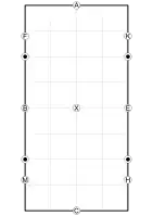 sport=equestriantypically 20m×40m or 20m×60m ( dressage)