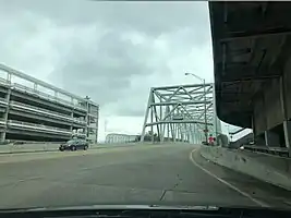 Roof-mounted tornado siren (atop the parking garage) in the United States:emergency=sirensiren:purpose=tornadosiren:type=electronicdirection=90;180location=roofmanufacturer=American Signal Corporationmanufacturer:wikidata=Q4744989siren:model=E-Class support=roof