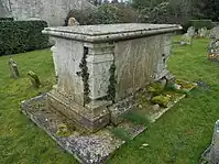 A table tomb in Hampshire, England.