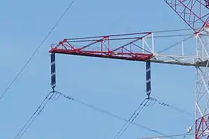 Suspension power line attachment
