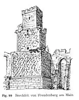 bergfrit Freudenberg - skica