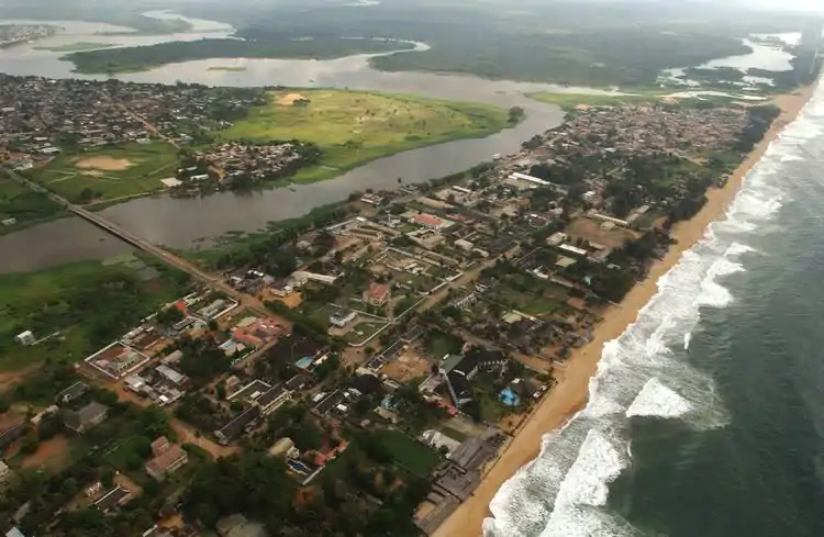 City of Grand Bassam, Ivory Coast
