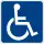 wheelchair pictogram