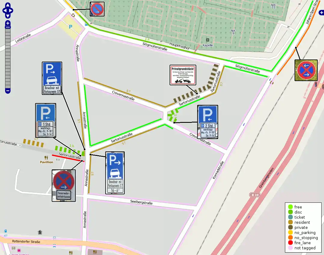 Rendered Parking Layer