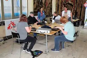 Saarburger Schüler*innen bereiten das Mappen vor