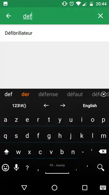 sélectionner le type d'objet à ajouter