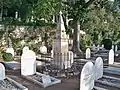 Robert Boyd's cenotaph at the English Cemetery in Málaga, Spain.