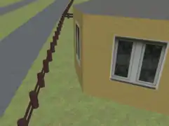 building:material=plaster on OSM2World