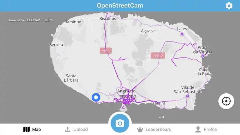 OpenStreetCam-Bilder in Angra nachher