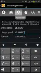 Nach Koordinaten suchen/navigieren (OsmAnd 1.7)