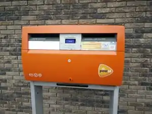 Netherlands, operator:  PostNL