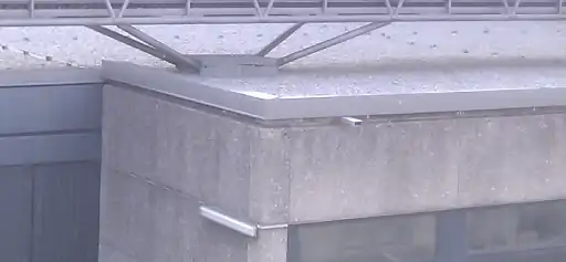 Telhado com cascalho