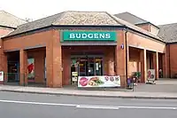 Budgens entrance in Southam