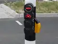bicycle crossing with countdown