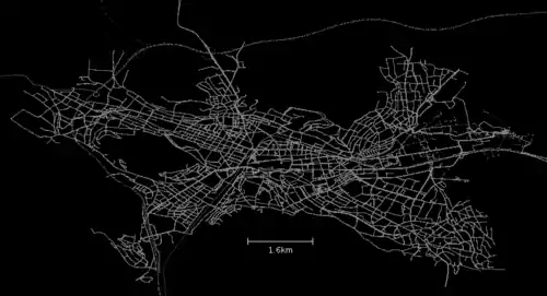 GPS-Tracks in Winterthur
