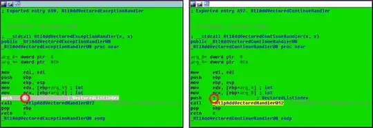 AddVectoredExceptionHandler VS AddVectoredContinueHandler