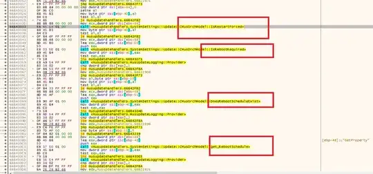 Code View for Reboots after UPDATES