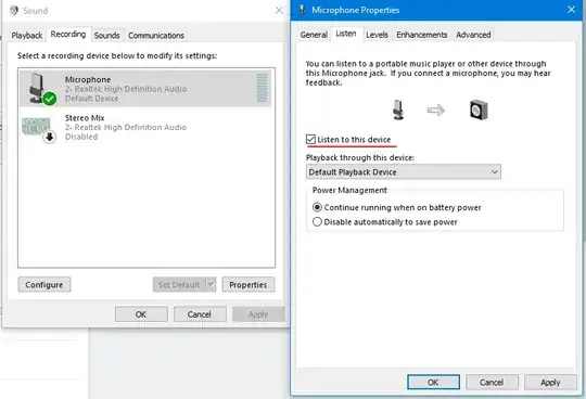 listen to this device