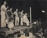 Tune Toppers perform for Troops at Ulithi in 1944