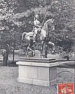 En Vedette, 1912 or 1913, equestrian statue in bronze