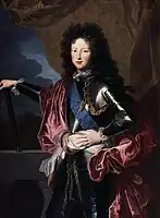 Portrait of Philippe d'Orléans, Duke of Chartres (1674–1723)