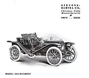 1909 Stevens-Duryea Model XXX Runabout