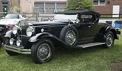 1930 Packard Seventh Series Deluxe Eight Roadster, Model 745