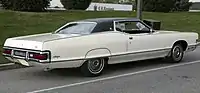 1972 Marquis Brougham two-door, rear view