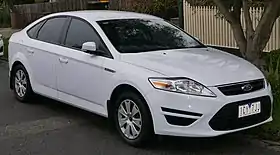 The Ford Mondeo features Kinetic styling