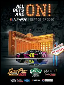 2020 South Point 400 program cover