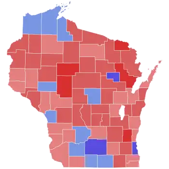 Final results by county