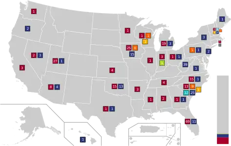 Endorsements by incumbent Republicans in lower state legislative bodies.  Endorsed Ron DeSantis (284)  Endorsed Donald Trump (182)  Endorsed Nikki Haley (20)  Endorsed Vivek Ramaswamy (10)  Endorsed Tim Scott (12) (withdrawn)  Endorsed Larry Elder (1) (withdrawn)  Endorsed Mike Pence (1) (withdrawn)  Declined to endorse a candidate (12)