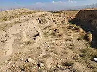 November 4, 2022. An area before the tell