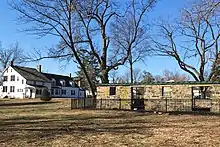 House and remains of the barn, 2018
