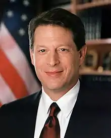 45th Vice President of the United States and Nobel Peace Prize laureate Al Gore (AB, 1969)