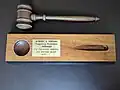 Robert S. Abrams, Founder Appreciation Gavel