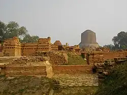 Ancient Buddhist Monastery at Sarnath