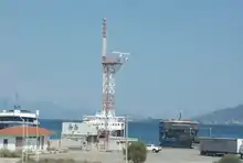 Antirrio RTS (Regional Traffic Service station),  part of the national Vessel Traffic Service system of Greece.