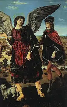 Antonio and Piero del Pollaiuolo, Tobias and the Angel (c. 1465–1470)