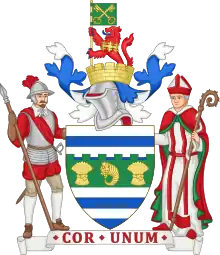 The Arms of The Huntingdon and Peterborough County Council