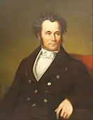 Painting of Peter Force by the Swiss artist Charles Fenderich done between c. 1835–1847