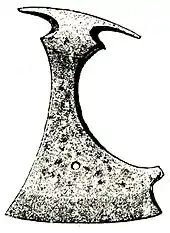 Image 1An axehead made of iron, dating from the Swedish Iron Age (from History of technology)