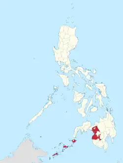 Location in the Philippines