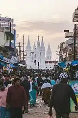 Basilica of Our Lady of Good Health in Velankanni, Tamil Nadu
