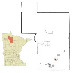 Location of Turtle River, Minnesota