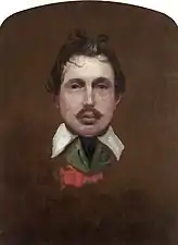 Benjamin Barker Jr. (uncle of Thomas Jones Barker), Self-Portrait, n.d., Victoria Art Gallery